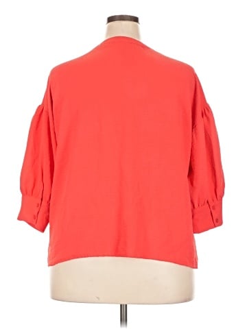 Notations 3/4 Sleeve Blouse (view 2)