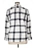 Eddie Bauer Plaid Silver Long Sleeve Button-Down Shirt Size XL - photo 2