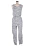 Cherish Tweed Gray Jumpsuit Size M - photo 2