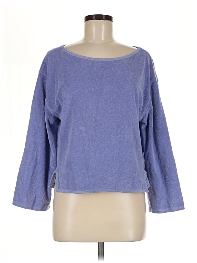 Pre-owned Nation Ltd Pullover Sweater In Blue