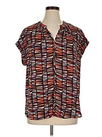 Pleione Short Sleeve Blouse (view 1)