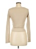 Basic House Tan Long Sleeve Top Size M - photo 2
