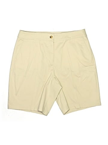 Kim Rogers Khaki Shorts (view 1)