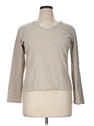 Genuine Sonoma Jean Company 3/4 Sleeve T-Shirt (view 1)