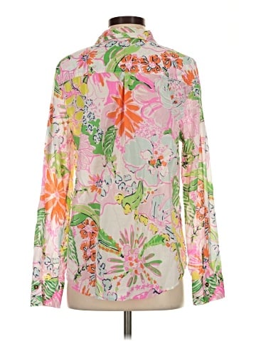 Lilly Pulitzer For Target Long Sleeve Blouse (view 2)