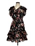 Collection 100% Polyester Floral Black Cocktail Dress Size L - photo 1