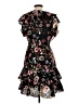 Collection 100% Polyester Floral Black Cocktail Dress Size L - photo 2