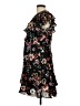 Collection 100% Polyester Floral Black Cocktail Dress Size L - photo 5