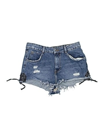 Trafaluc by Zara Denim Shorts (view 1)