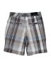 Quiksilver Plaid Gray Shorts Size 8 - photo 2