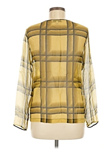 Robert Rodriguez Long Sleeve Silk Top (view 2)