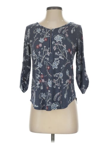 Espresso Long Sleeve Blouse (view 1)