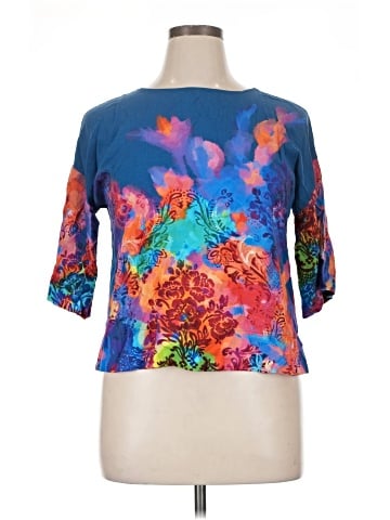 Soft Surroundings 3/4 Sleeve Top (view 1)