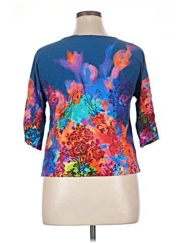 Soft Surroundings 3/4 Sleeve Top (view 2)
