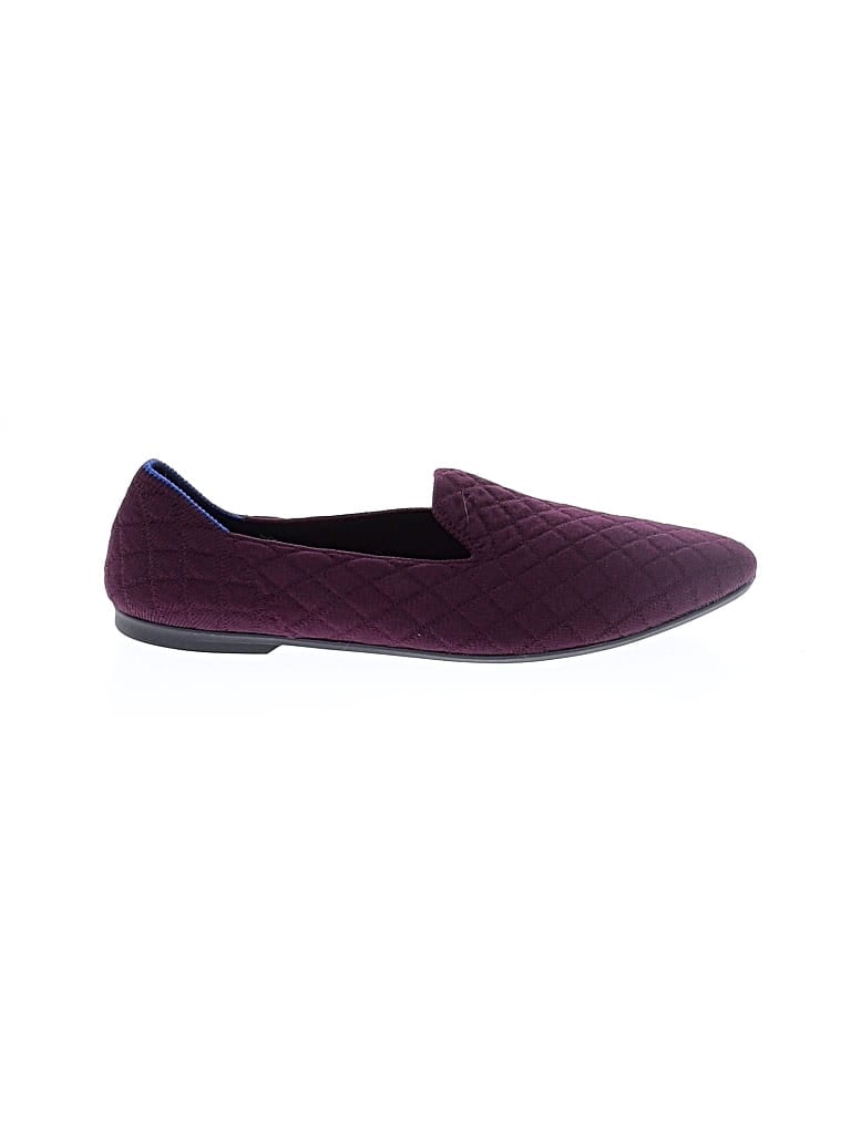 Pre-owned Rothys Flats In Burgundy