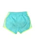 Nike 100% Polyester Color Block Green Athletic Shorts Size 5 - photo 2