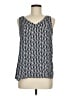 Ann Taylor LOFT 100% Polyester Silver Tank Top Size M - photo 1
