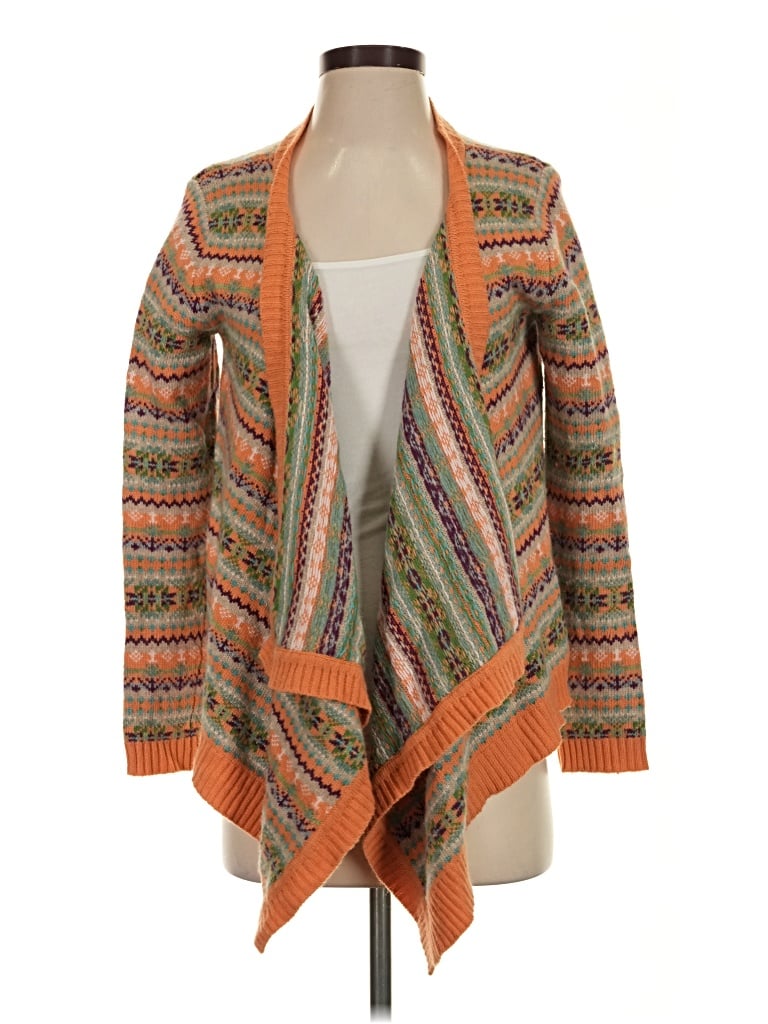 Pre-owned Sundance Cardigan Sweater In Orange