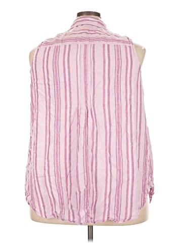 Terra & Sky Sleeveless Button-Down Shirt (view 2)