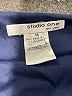 Studio One Paisley Blue Casual Dress Size M - photo 7