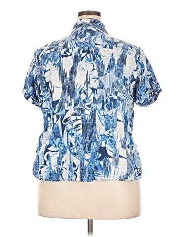 Cj Banks Short Sleeve Blouse (view 2)