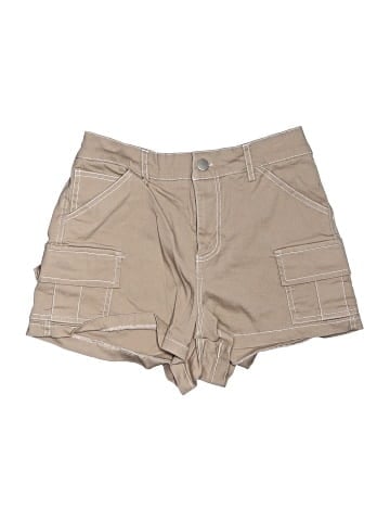 Charlotte Russe Khaki Shorts (view 1)