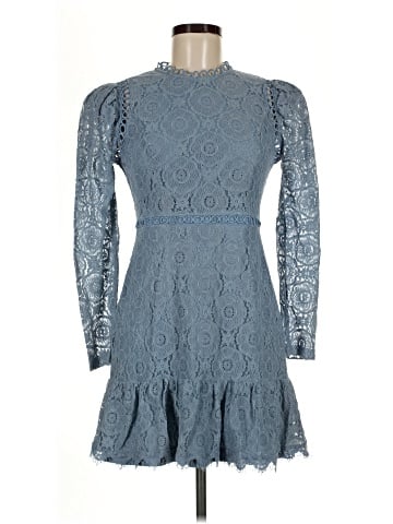 Aqua Cocktail Dress (view 1)
