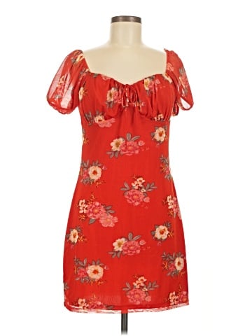 Planet Gold Cocktail Dress (view 1)