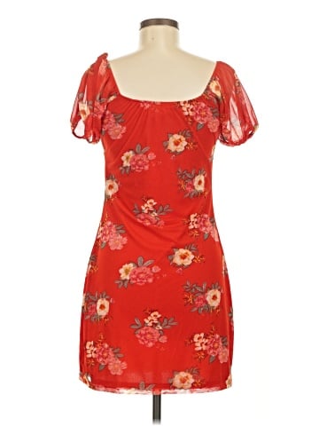 Planet Gold Cocktail Dress (view 2)
