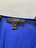 J.Crew 100% Silk Blue Long Sleeve Polo Size 4 - photo 7