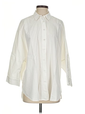 Athleta 3/4 Sleeve Button-Down Shirt (view 1)