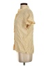 FRAME 100% Silk Ivory Short Sleeve Silk Top Size S - photo 5