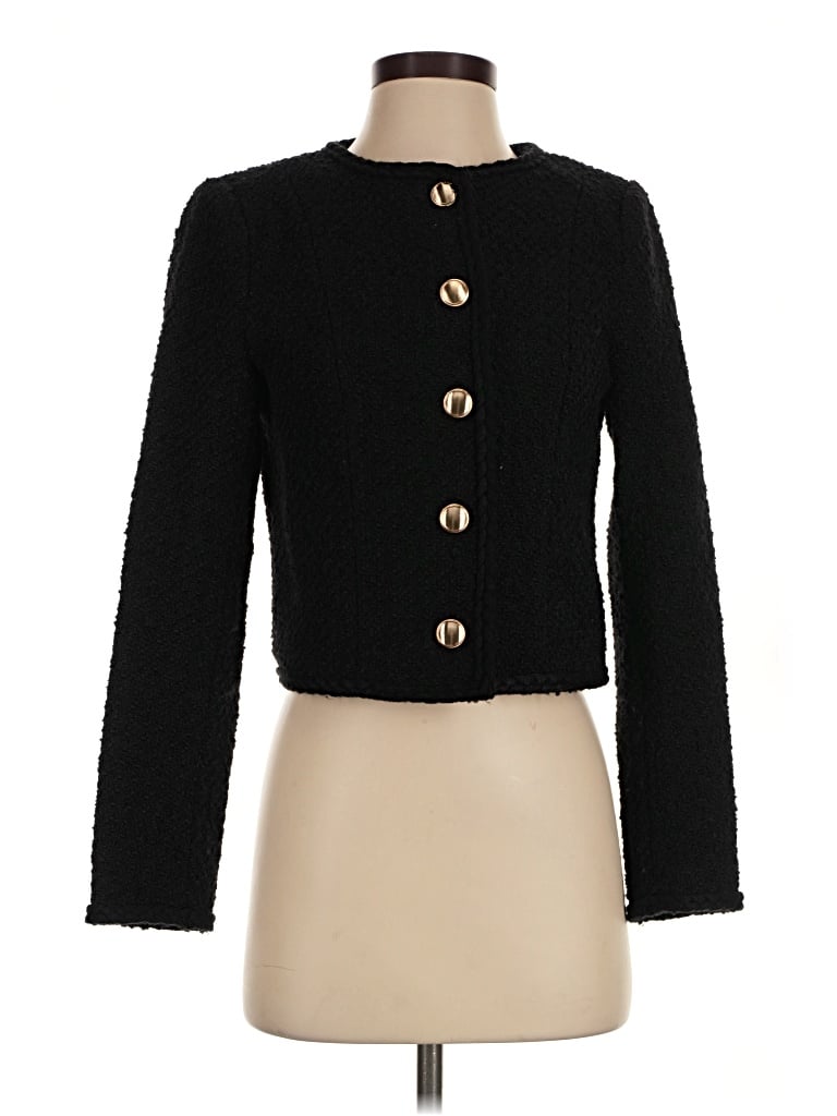 Pre-owned Aqua Cardigan Sweater In Black