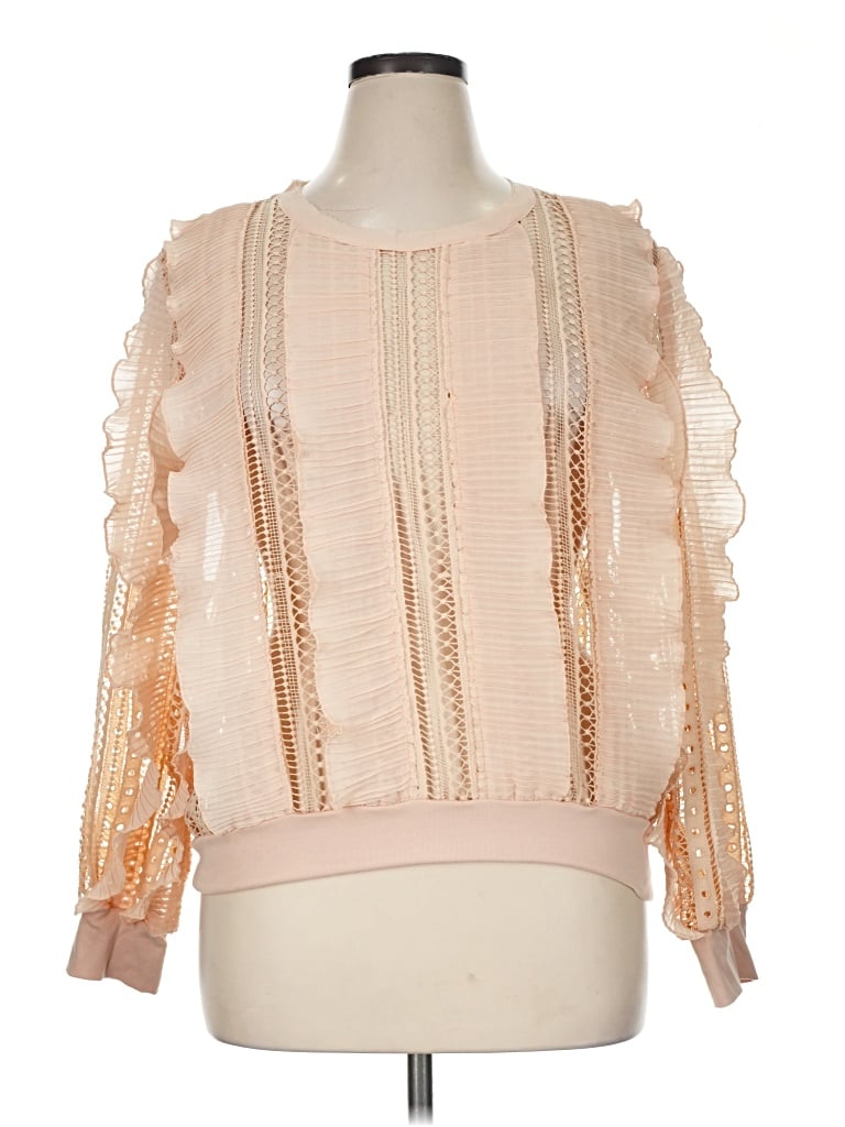 Why Dress Long Sleeve Blouse In Ivory