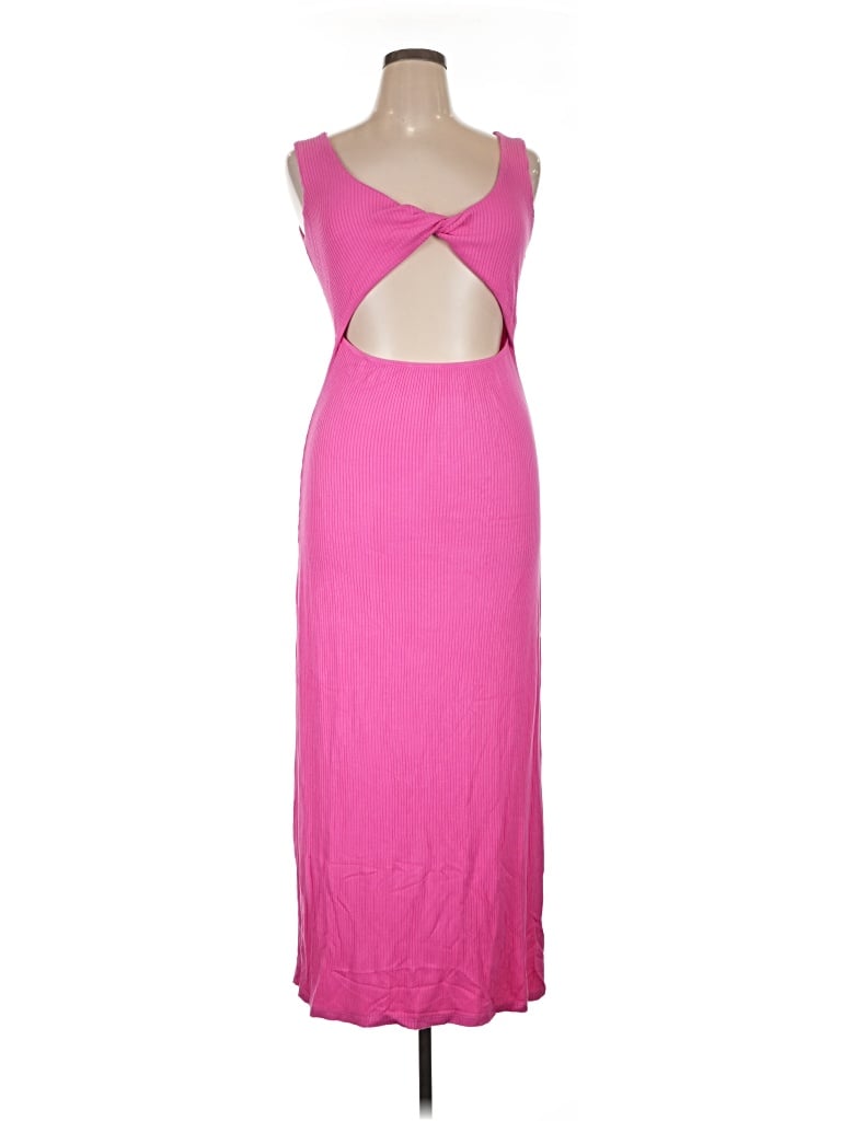 Lezat Casual Dress In Pink