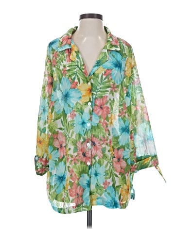 Cathy Daniels 3/4 Sleeve Blouse (view 1)