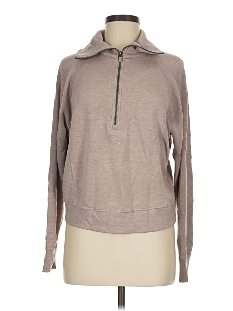 Pre-owned Danskin Pullover Sweater In Tan