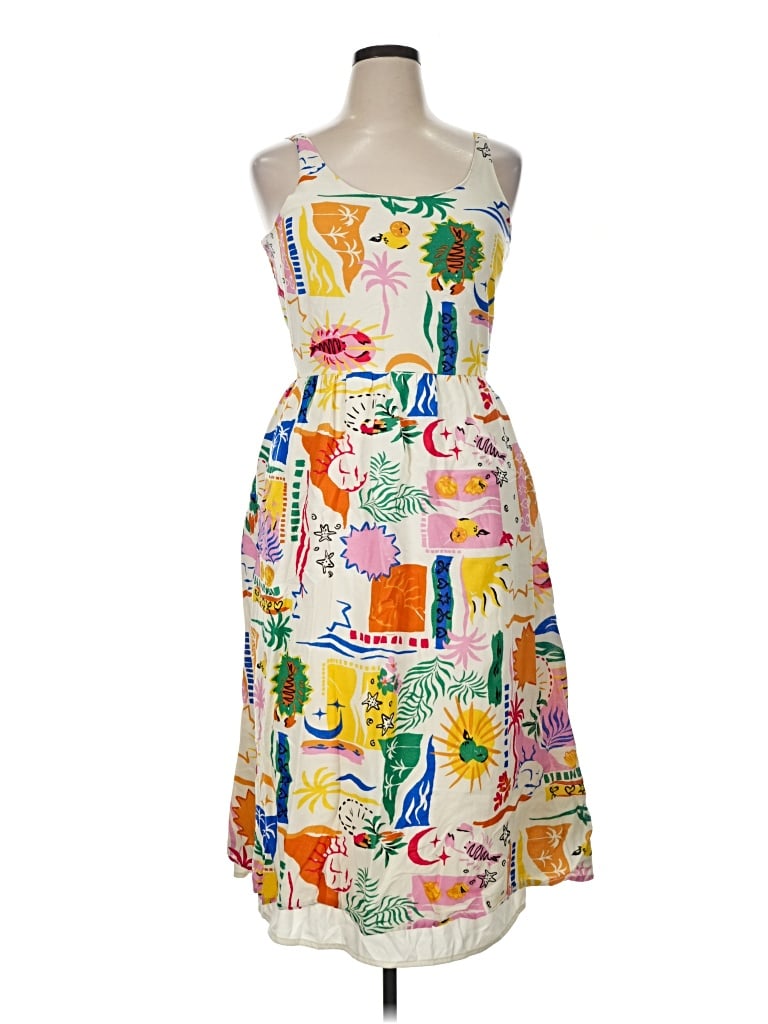 Pre-owned Sincerely Jules Cocktail Dress In White