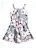Zunie 100% Polyester Floral Gray Dress Size 14 - photo 2