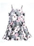Zunie 100% Polyester Floral Gray Dress Size 14 - photo 1