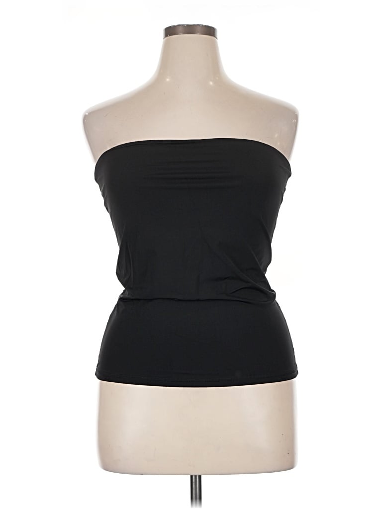 Pre-owned Pull & Bear Tube Top Black Strapless Neckline Tops