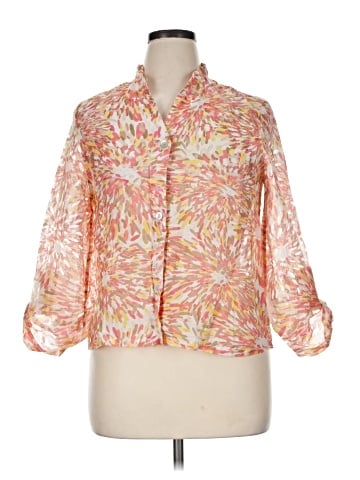 Ruby Rd. 3/4 Sleeve Blouse (view 1)