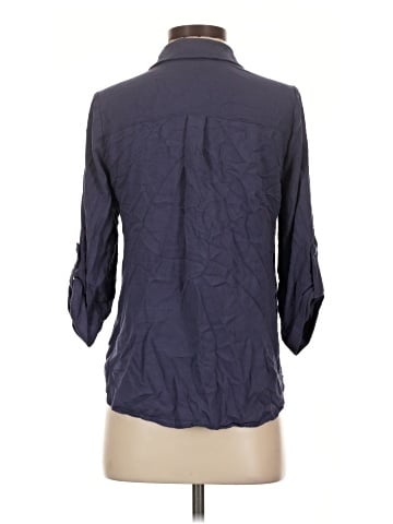 BCX 3/4 Sleeve Button-Down Shirt (view 2)