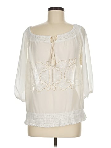 Arden B. 3/4 Sleeve Blouse (view 1)