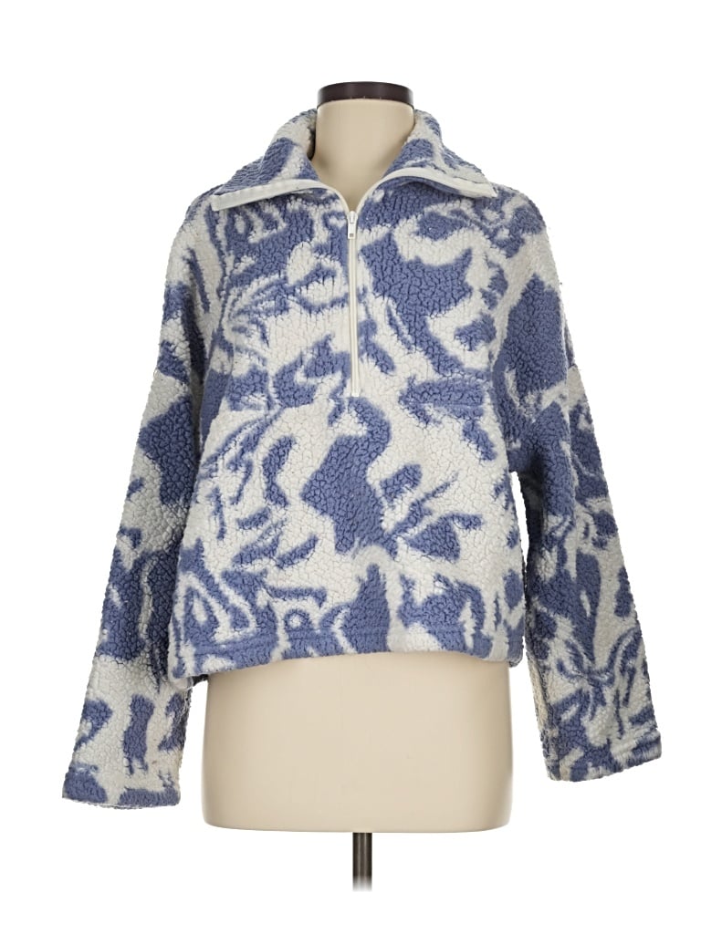Pre-owned Monki Pullover Sweater In Blue