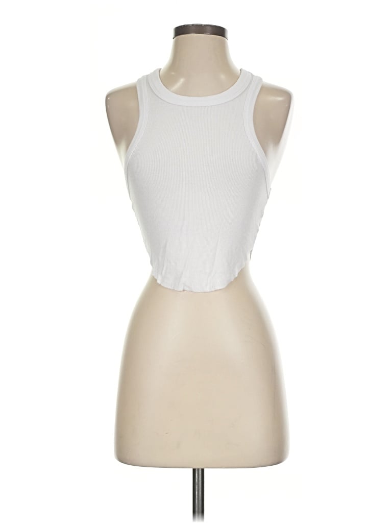 Pre-owned Talentless Sleeveless T-shirt In White