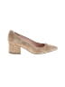 J.Crew 100% Leather Tan Heels Size 5 - photo 1