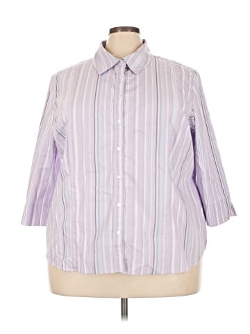 Apt. 9 3/4 Sleeve Button-Down Shirt (view 1)