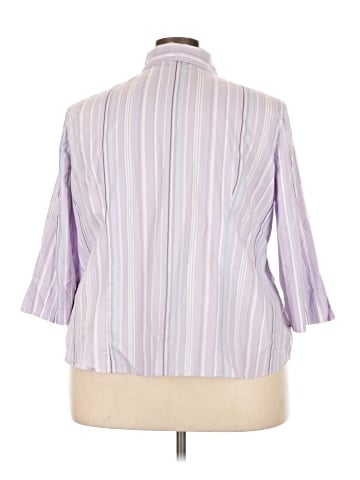 Apt. 9 3/4 Sleeve Button-Down Shirt (view 2)