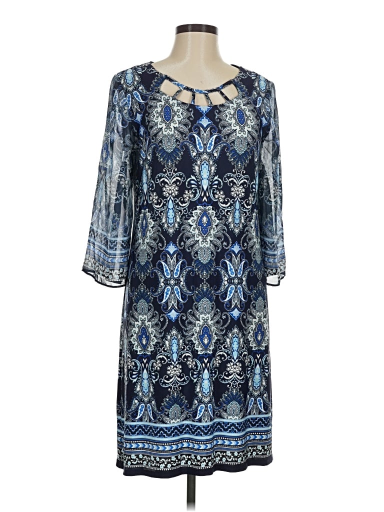Pre-owned Studio One Casual Dress In Blue